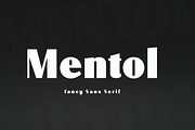 Mentol, a Sans Serif Font by artisans (Thumbnail 1 of 6)