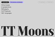 TT Moons, a Serif Font by TypeType (Thumbnail 1 of 12)
