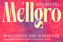 Mellgro High Contrast Modern Serif