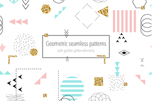 12 Trendy seamless patterns