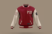 Baseball Jacket Mockup, a Hoody Mockup by graphicsauce (Thumbnail 3 of 4)