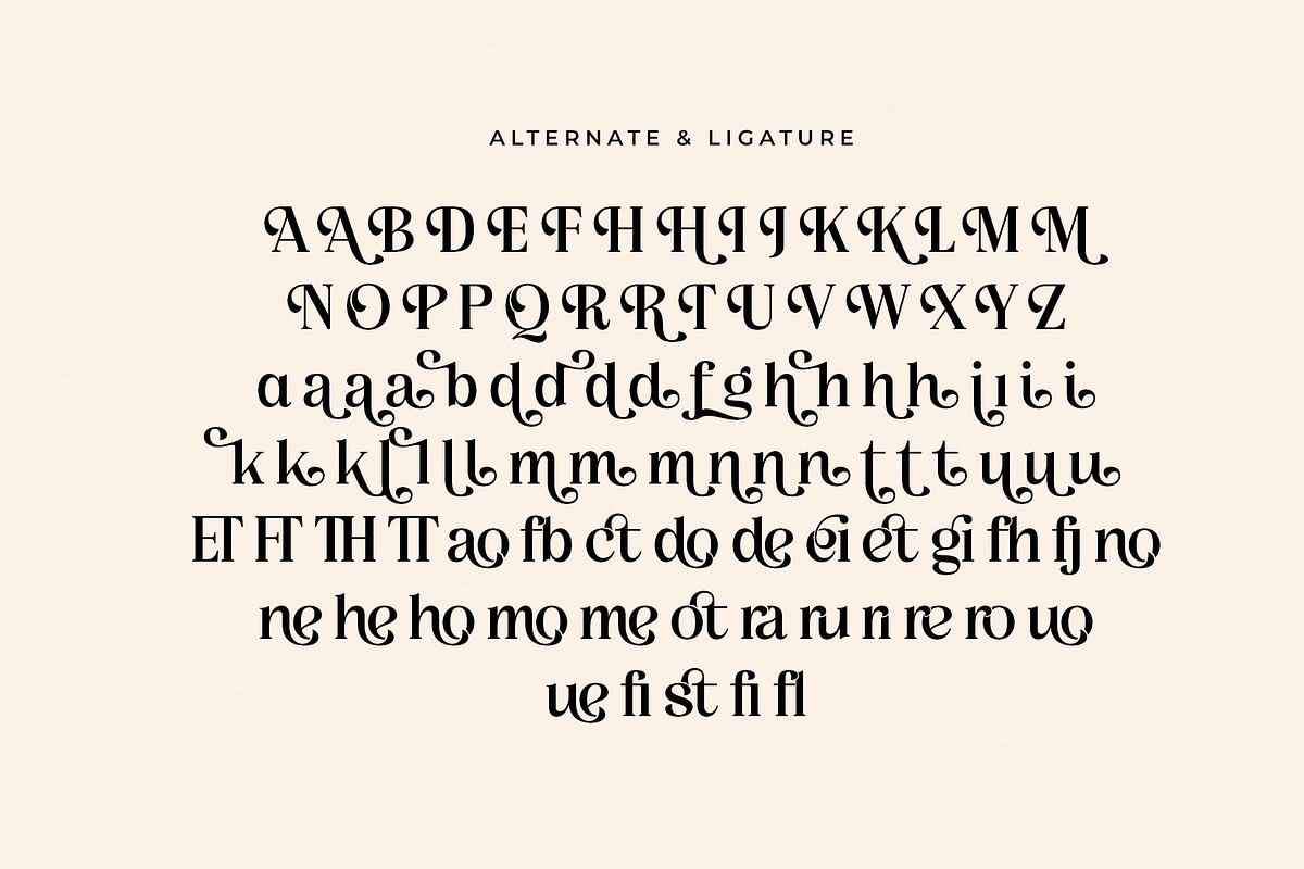 Bemolin Elegant Branding Font, a Serif Font by RantautypeStudio (Photo 18 of 19)