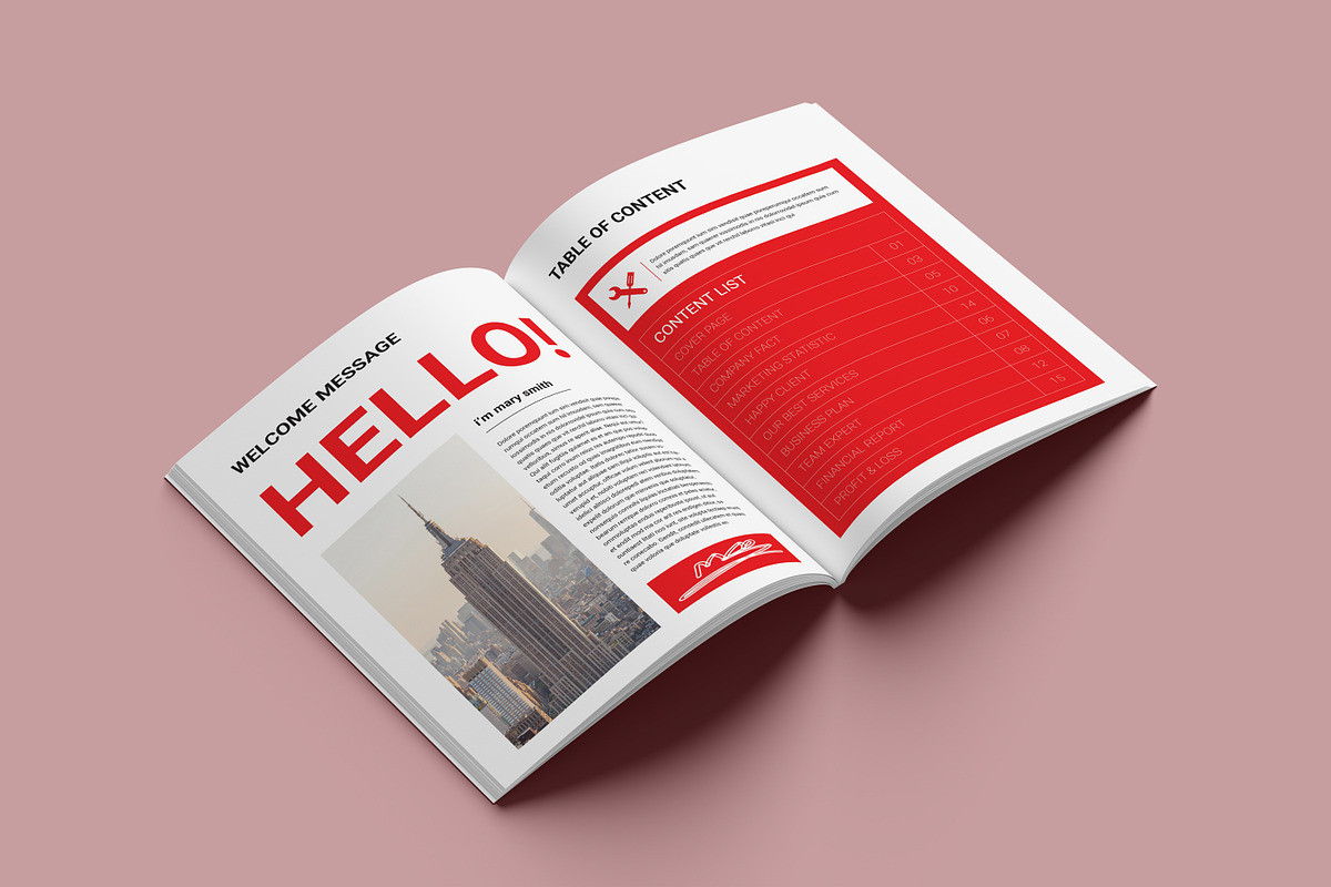 Annual Report, a Brochure Template by Art Design Shop (Photo 3 of 10)