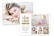 Graduation Announcement Template, a Card Template by OtoStudio (Thumbnail 2 of 3)