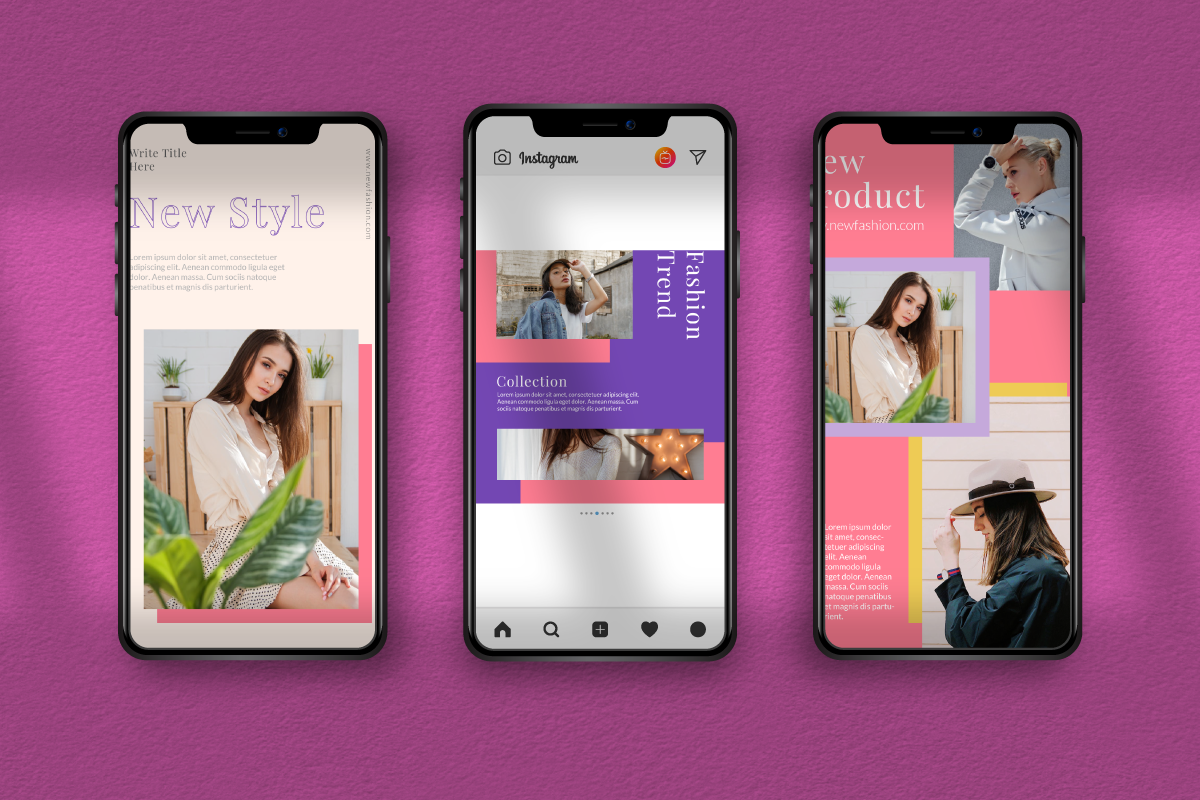 Pastel Instagram Template, a Social Media Template by Inkofert (Photo 10 of 11)