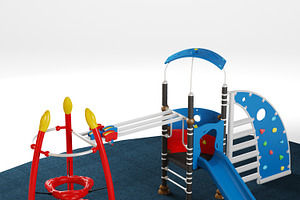 Kids Playground Equipment With Slide