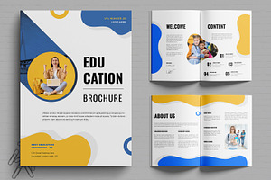 Educational Brochure Template, a Brochure Template by MightyDesign