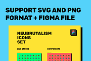 Neubrutalism Icons Set, an Icon by Amazing Custom Icons (Thumbnail 6 of 6)