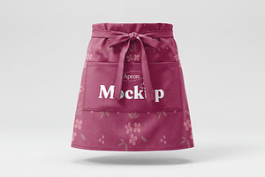Short Apron Mockup, a Shirt Mockup by graphypix