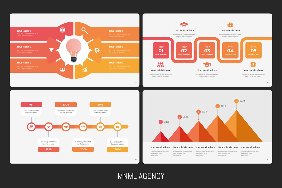 Massive Infographic Template, a Presentation Template by MNML Agency (Photo 44 of 63)