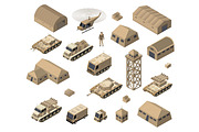 Set of army armed troop isometric, an Object Graphic by AlexZeL (Thumbnail 1 of 5)