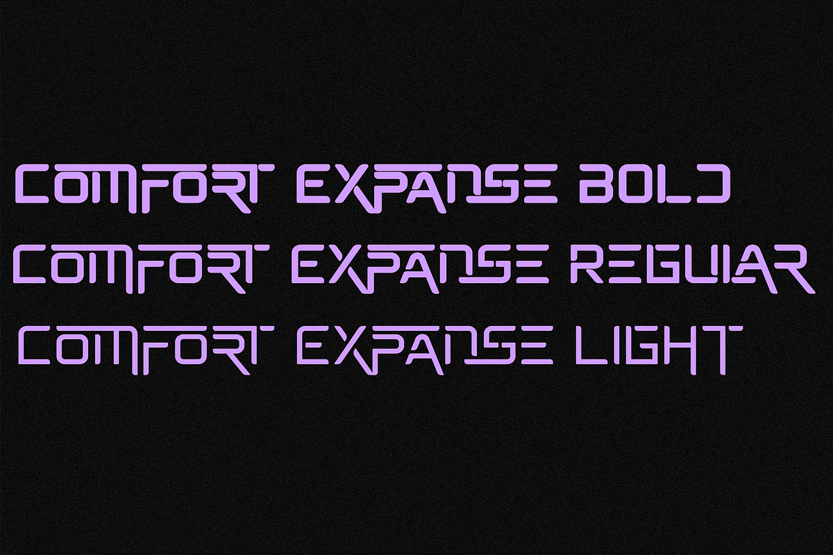 Comfort Expanse - Futuristic Font, a Sans Serif Font by 177Studio (Photo 7 of 9)