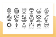 Celebration Icons, an Outline Icon by Becris (Thumbnail 3 of 3)