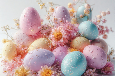 Pastel Eggs Easter Bunny image, a Holiday Photo by ComfortQ