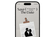 'Save the Date' Video Card Bundle •1, a Landing Page Template by Nonola (Thumbnail 2 of 7)