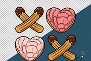 Concha XOXO Valentines Png, an Illustration by Creative Art (Thumbnail 3 of 6)