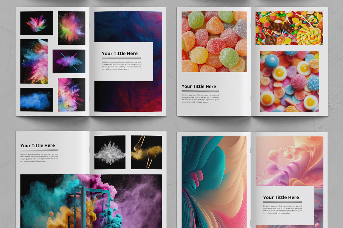 Photo Book Design Layout, a Magazine Template by ContestDesign (Photo 3 of 4)