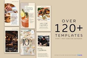 Restaurant Social Media Templates