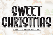 Sweet Christmas | Script Font, a Script Font by Scratchones (Thumbnail 1 of 8)