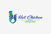 Hot Chicken Logo, a Branding & Logo Template by MotionMount (Thumbnail 2 of 5)