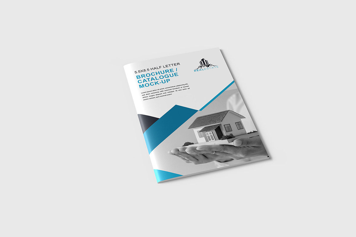 5.5x8.5 Brochure / Catalogue Mockup, a Books & Magazine Mockup by Illusiongraphic (Photo 10 of 22)