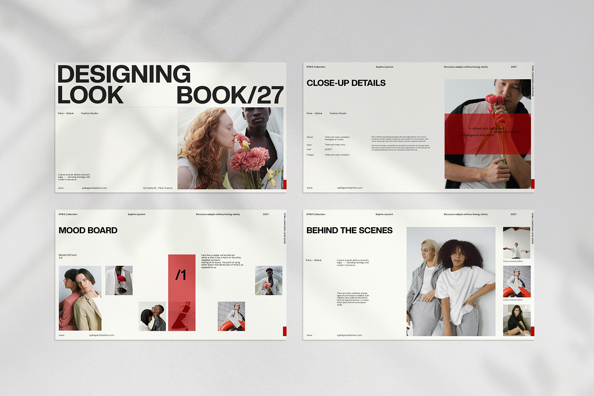 EPIKA | LookBook, a Presentation Template by CreativexGenius (Photo 5 of 9)