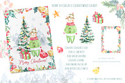 Christmas Tale Watercolor Clipart, an Animal Illustration by Catherine Wheel (Thumbnail 9 of 14)
