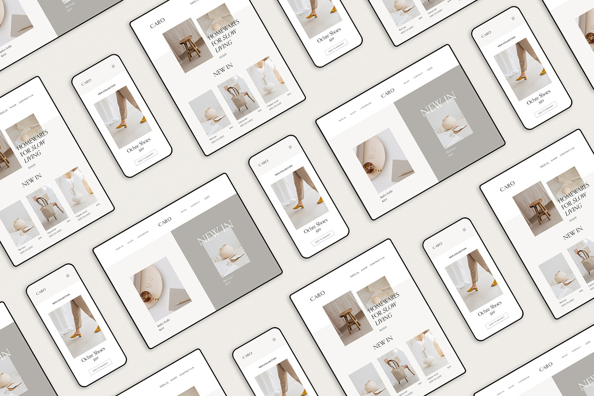 Minimal Website Mockup Scene Creator, an iPhone Mockup by Moyo Studio (Photo 18 of 21)