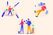 SaaS Illustration Kit, an Illustration by Base Design Studio (Thumbnail 8 of 13)