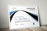Certificate Word | PSD | AI, a Stationery Template by Curve Design (Thumbnail 3 of 5)
