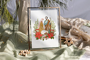 Christmas Holy Night Nativity Scene, a Seasonal Illustration by PawGraphic (Thumbnail 6 of 10)