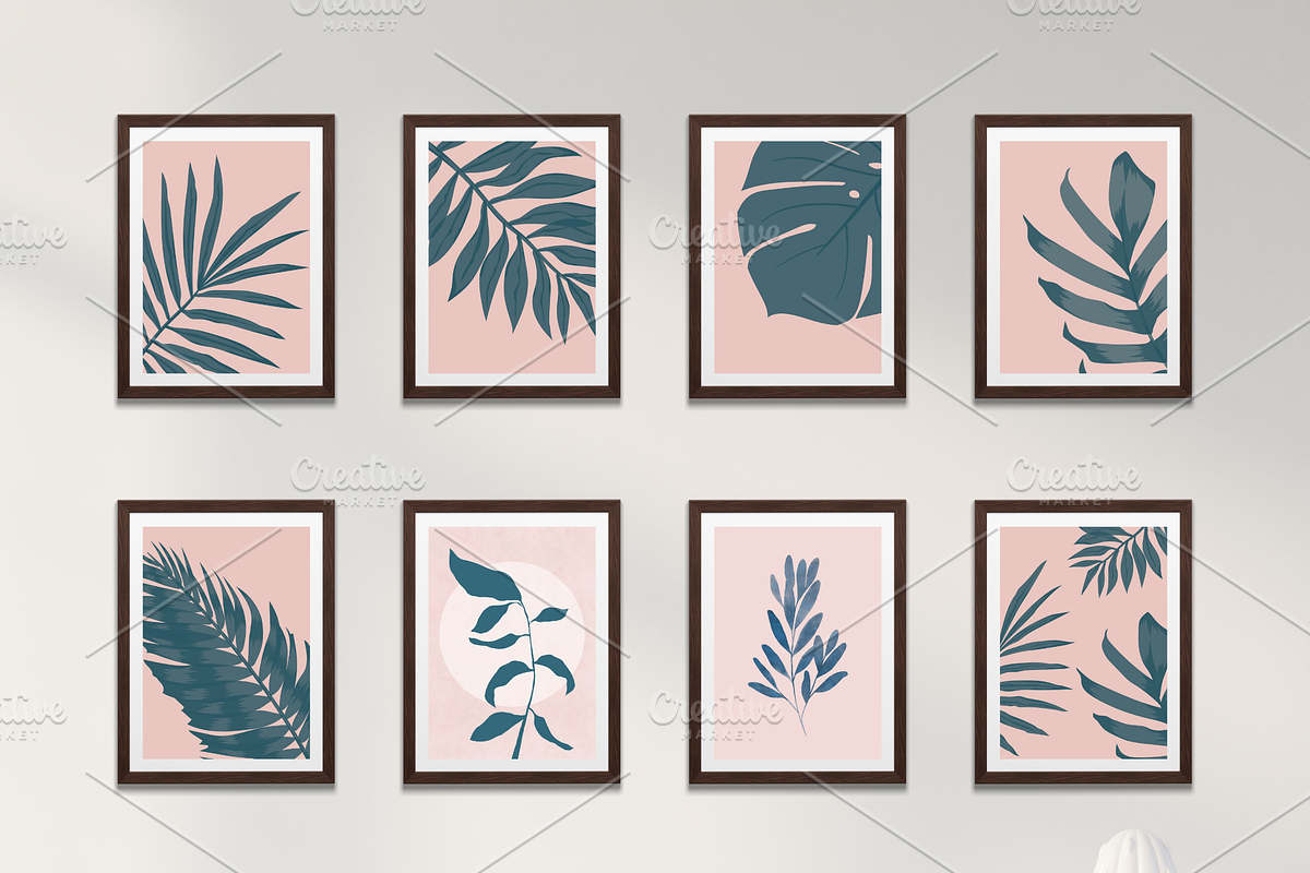 Tropical Botanical Wall Art Prints
