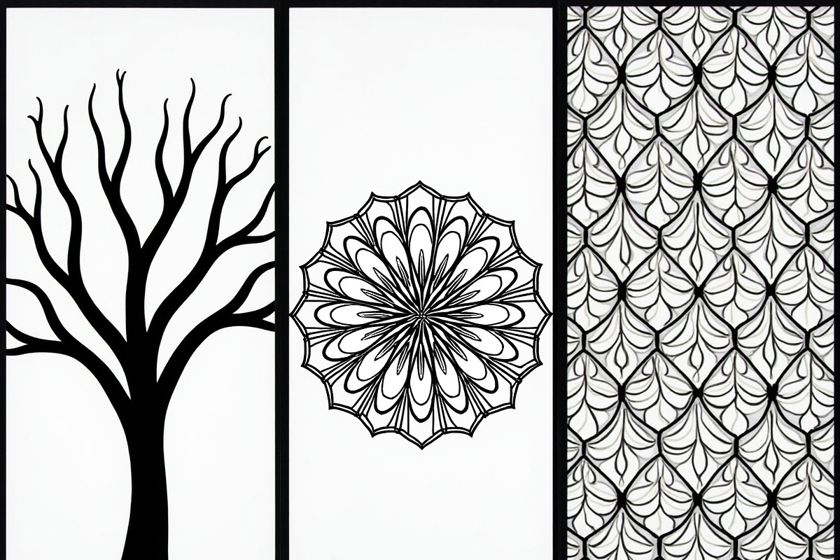 Decorative Tree Floral Nature Tile, a Decorative Illustration by Artivon (Photo 22 of 23)