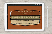 Brush Procreate Ornament, a Brush Add-On by Vibesteam (Thumbnail 1 of 9)
