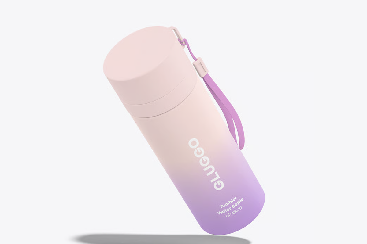 Stainless Steel Tumbler Mockup, a Cups & Container Mockup by graphicsauce (Photo 3 of 4)