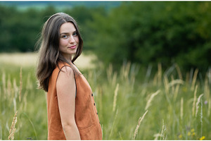 Natural beauty of young woman in, a Person Photo by HalfPoint