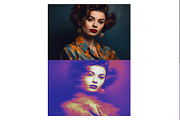 Smudged Gradient Photo Effect, a Brushes & More by studiogstock (Thumbnail 2 of 2)