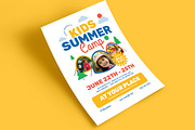 Kids Summer Camp Event Flyer, a Flyer Template by Guuver (Thumbnail 3 of 3)