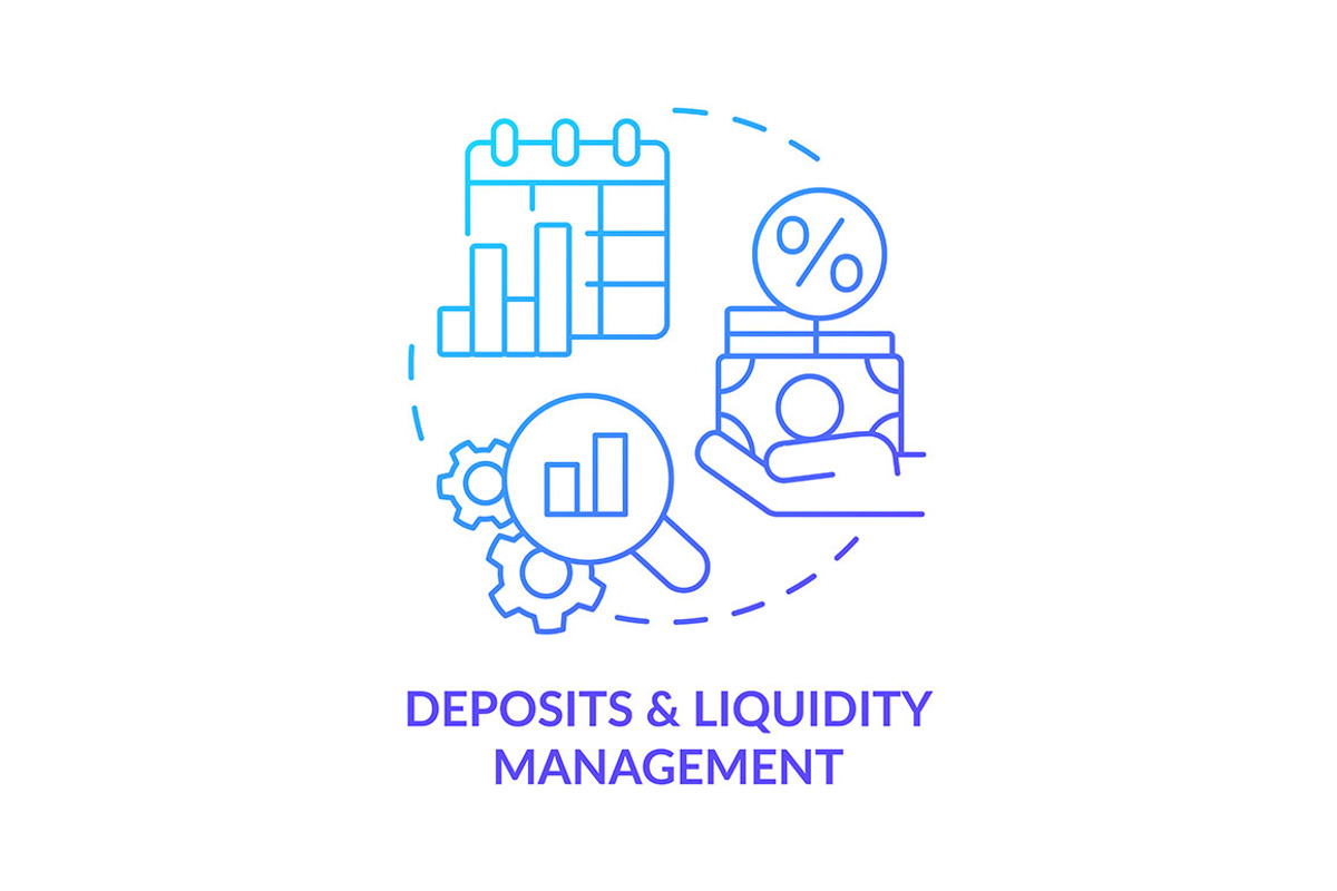 Deposits and liquidity management, an Icon by IMG Visuals