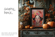 Halloween Spooky Frames Collection 2, a Household Mockup by mock-ups (Thumbnail 11 of 23)