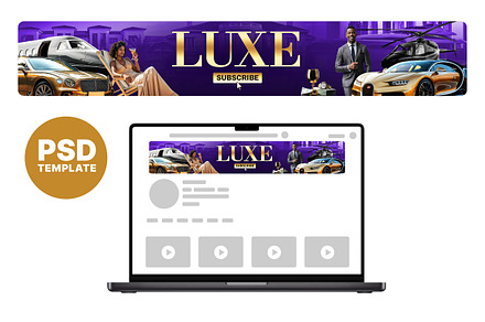 Luxury Lifestyle YouTube Banner