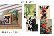 Tropical Jungle Watercolor Arts, an Object Graphic by Evgeniia (Thumbnail 10 of 12)