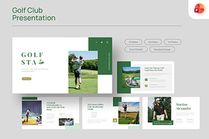 Golfsta - Golf Club PowerPoint
