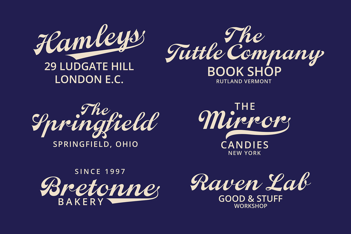 ED Fallora - Vintage Script Font, a Script Font by Emyself Design (Photo 6 of 10)
