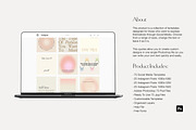 Instagram Quotes Posts Stories PS, a Social Media Template by Love Radiation Studio (Thumbnail 3 of 22)