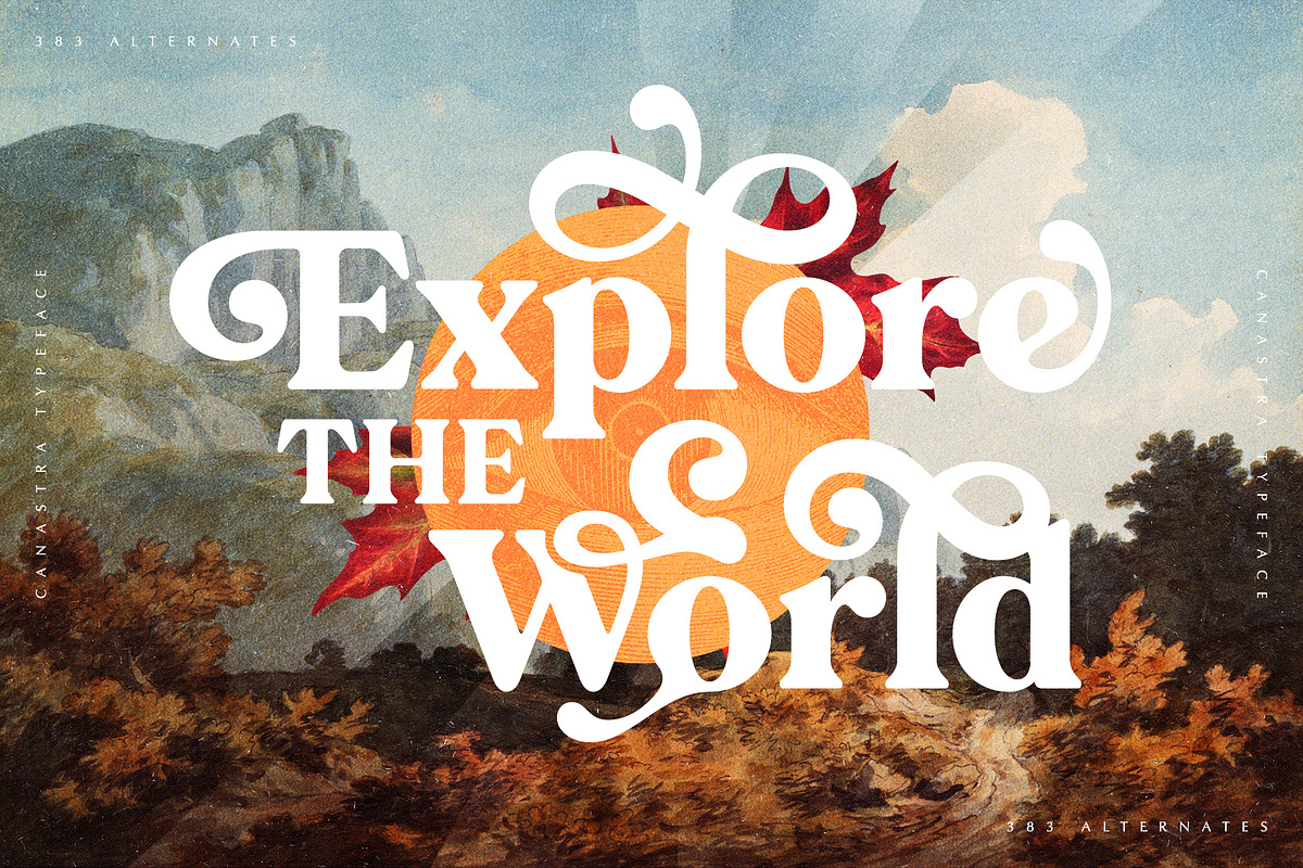 Canastra - Retro Serif, a Serif Font by Ivan Rosenberg (Photo 6 of 23)