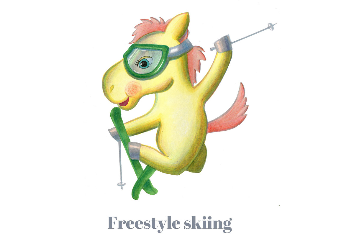 Olympic Games, animal sportsmen, an Animal Illustration by fiolika (Photo 6 of 14)