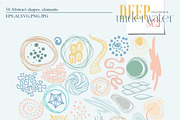 Deep underwater sea, an Animal Illustration by Collection by VY (Thumbnail 4 of 14)