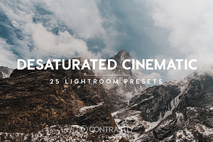 Desaturated Cinematic LR Presets