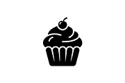 Frosted Cupcake Silhouette Pack, an Object Graphic by Designs_River (Thumbnail 2 of 3)
